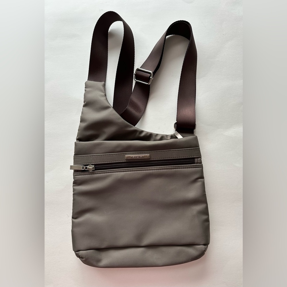 HEDGREN Sepia Brown Crossbody Bag